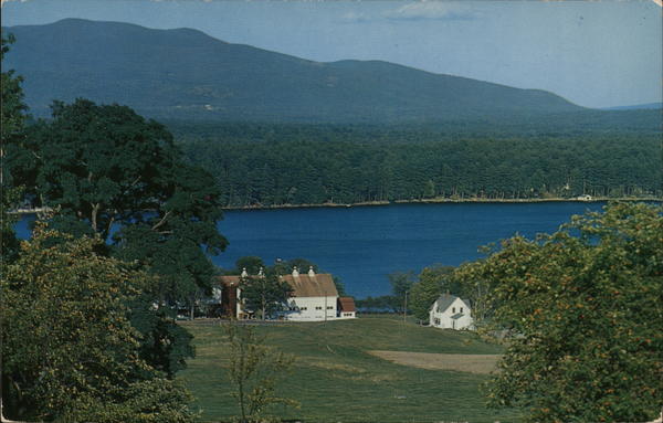 Center Harbor Bay and Ossipee Range from Center Harbor Lake Winnipesaukee New Hampshire