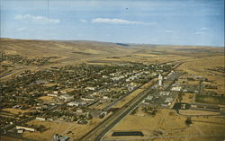 Aerial View Ephrata, WA Postcard Postcard Postcard