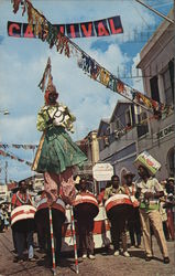 Carnival Time! St. Thomas, Virgin Islands Caribbean Islands Postcard Postcard Postcard