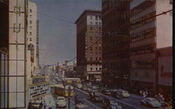 Hollywood and Vine Postcard