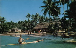 Korolevu Beach Hotel Fiji South Pacific Postcard Postcard Postcard