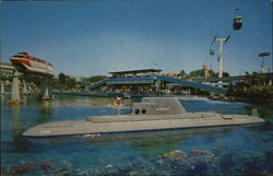 Submarine Ride, Disneyland Anaheim, CA Postcard Postcard Postcard