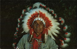 Daniel Hornbuckle, Cherokee Indian Cherokee Indian Reservation, NC Postcard Postcard Postcard