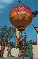 Balloon Ride, Land of Oz Postcard