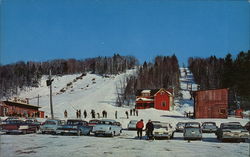 New T-Bar Mt. Snow Postcard