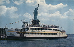 State of Liberty Ferry - "Miss Liberty" Ferries Postcard Postcard Postcard