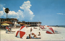 Clearwater Beach Hotel and Motel Florida Postcard Postcard Postcard