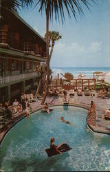 Sunshine Beach Motel Daytona Beach, FL Postcard Postcard Postcard