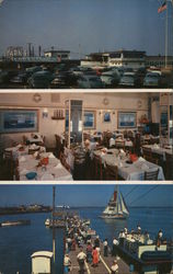 Captain Starn's Restaurant and Boating Center Atlantic City, NJ Postcard Postcard Postcard