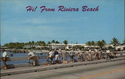 Hi! From Riviera Beach Postcard