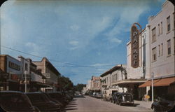 Kentucky Avenue Looking North Postcard