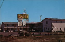 Golden West Motel Postcard