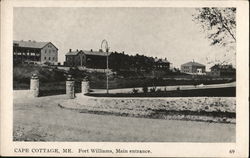 Fort Williams, Main Entrance Postcard