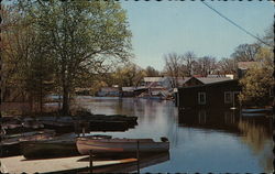 Boat Landing Postcard
