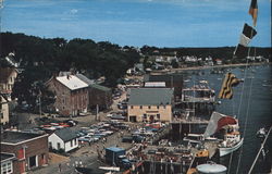 The Water Front Castine, ME Postcard Postcard Postcard