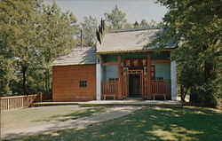 Old Chinese Joss House Postcard