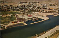 Aerial View Needles, CA Postcard Postcard Postcard