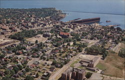 Aerial View Postcard