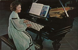 Concert Grand Piano White Springs, FL Postcard Postcard Postcard
