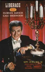 Liberace Postcard