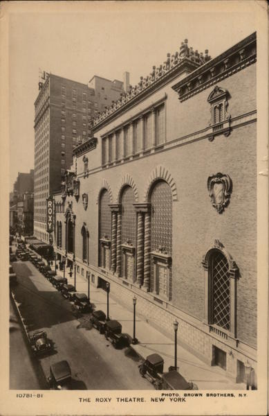 Roxy Theatre New York