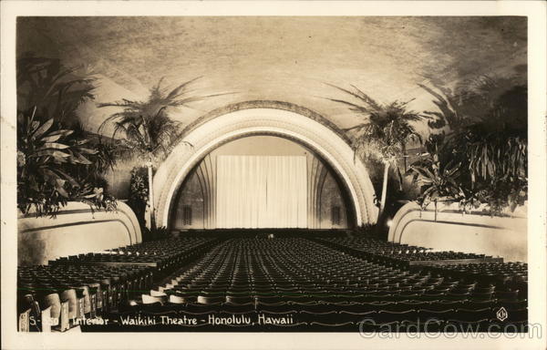 Waikiki Theatre Honolulu Hawaii