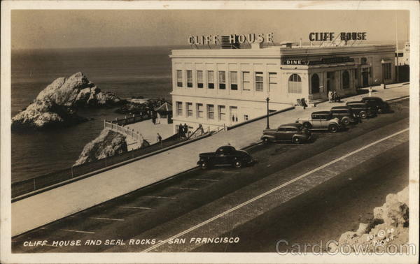 Gulf House and Seal Rocks San Francisco California