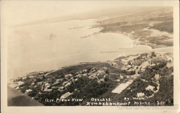 View of Town and Beaches Kennebunkport Maine