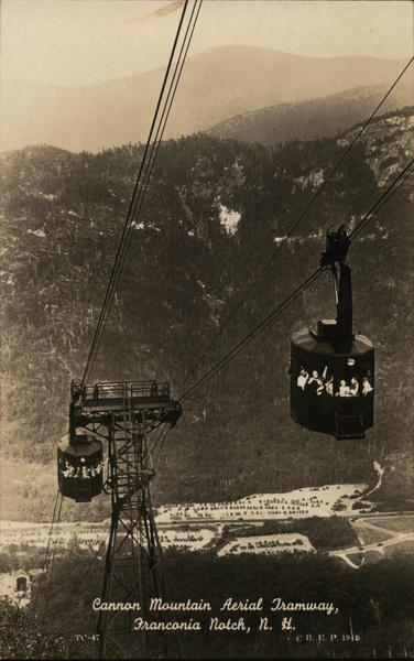 Cannon Mountain Aerial Tramway Franconia Notch New Hampshire