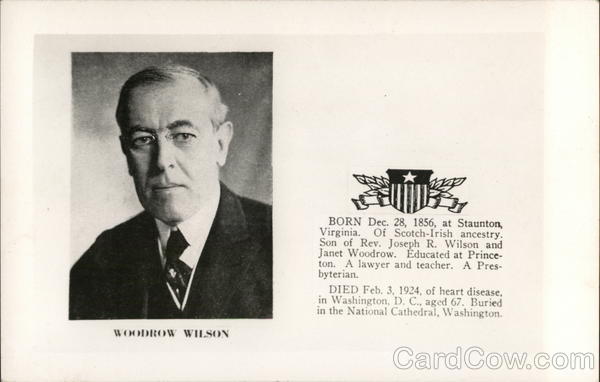 Woodrow Wilson Presidents
