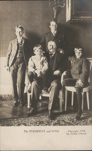 President Theodore Roosevelt and Sons