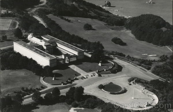California Palace of the Legion of Honor, Lincoln Park, 1955 San Francisco