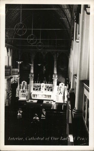 Interior,  Cathedral Basilica of Our Lady of Peace Honolulu Hawaii