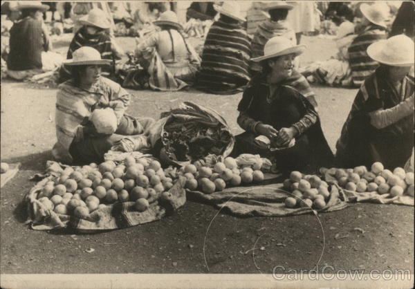 Fruit Vendors Peru