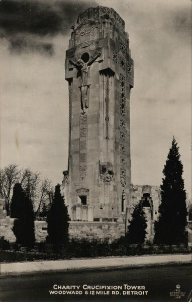 Charity Crucifixion Tower Royal Oak Michigan