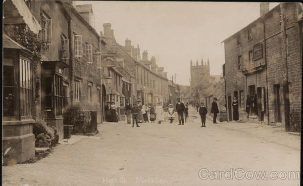 High Street Blockley England Gloucestershire