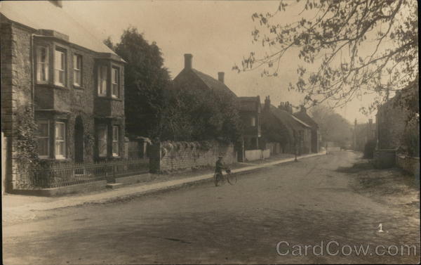 Street Scene Hinton St. George England