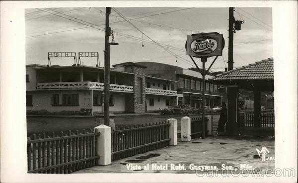 Hotel Rubi, Pepsi Sign Guaymas Mexico