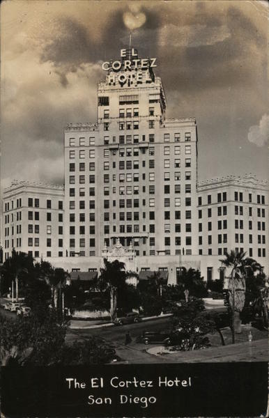 The El Cortez Hotel San Diego California