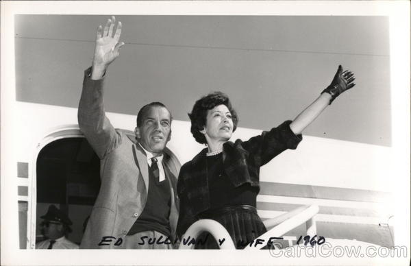 Ed Sullivan & Wife 1960 Actors