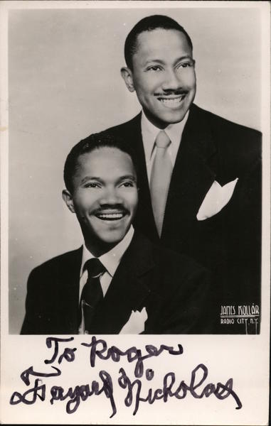 Radio City Performers, Hand Signed Performers & Groups