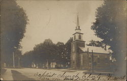 Baptist Church Chester, VT Postcard Postcard Postcard