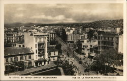 View from White Tower Thessaloniki, Greece Greece, Turkey, Balkan States Postcard Postcard Postcard