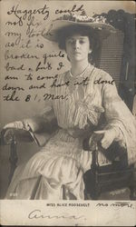 Miss Alice Roosevelt Postcard