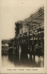 Puente Japones, Palermo Buenos Aires, Argentina Postcard Postcard Postcard