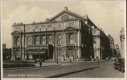 Teatro Colon Buenos Aires, Argentina Postcard Postcard Postcard