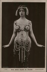 Miss Maud Allan as 'Salome' Actresses Postcard Postcard Postcard