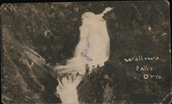 Wallowa Falls Postcard
