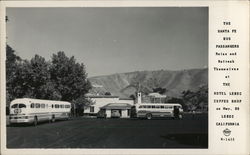 The Hotel Lebec Coffee Shop on Hwy. 99 California Postcard Postcard Postcard