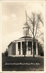 Alma College - Dunning Chapel Postcard